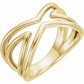 Criss-Cross Ring
