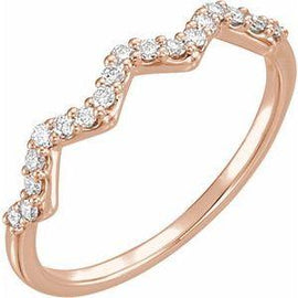 1/5 CTW Diamond Stackable Ring