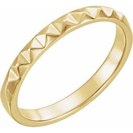Stackable Pyramid Ring