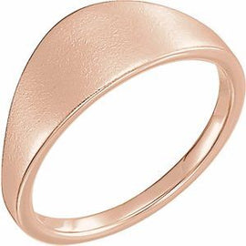 21x7 mm Geometric Signet Ring