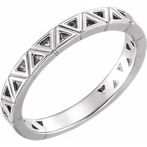 Stackable Geometric Ring