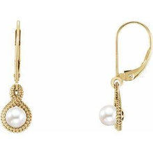 Load image into Gallery viewer, Freshwater Cultured Pearl Beaded Earrings
