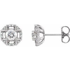 5/8 CTW Diamond Earrings