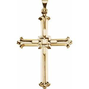 42.5x31.5 mm Cross Pendant