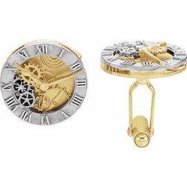 Clock Design Cuff Links