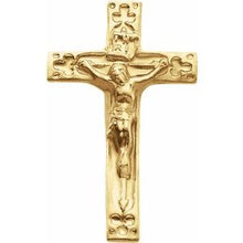 Load image into Gallery viewer, 20x12 mm Crucifix Lapel Pin

