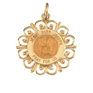 18.5 mm Altagracia Holy Family Pendant Medal
