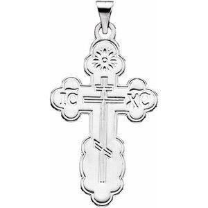 26x17 mm Orthodox Cross Pendant