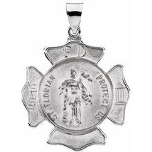 Load image into Gallery viewer, 25 mm Hollow St. Florian Medal
