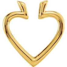 Load image into Gallery viewer, 19.5x18.25 mm Heart Pendant Enhancer
