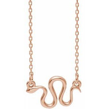 Load image into Gallery viewer, Snake 16-18&quot; Necklace
