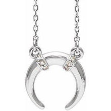 Load image into Gallery viewer, .03 CTW Diamond 16-18&quot; Necklace
