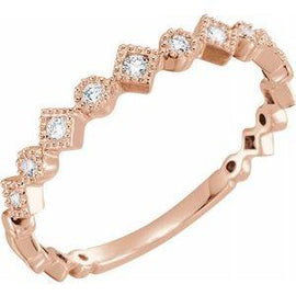 1/8 CTW Diamond Anniversary Band