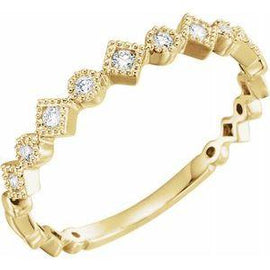 1/8 CTW Diamond Anniversary Band