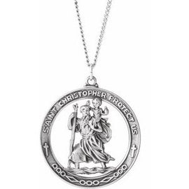 29 mm St. Christopher Medal
