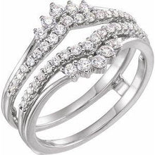 Load image into Gallery viewer, 1/2 CTW Diamond Ring Guard
