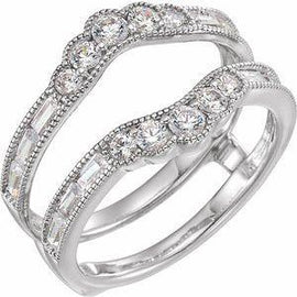1 CTW Diamond Ring Guard