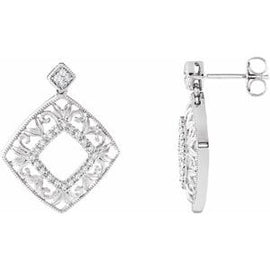 1/5 CTW Diamond Earrings