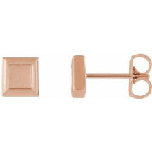 Load image into Gallery viewer, Square Petite Earrings
