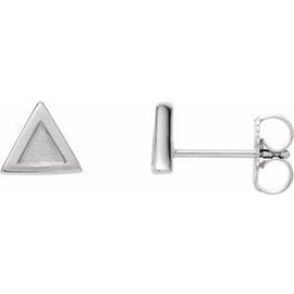 Petite Triangle Earrings
