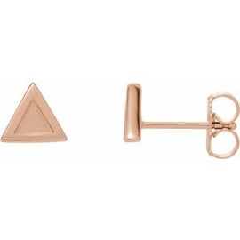 Petite Triangle Earrings