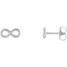 Load image into Gallery viewer, Infinity-Inspired Rope Earrings
