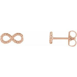 Infinity-Inspired Rope Earrings