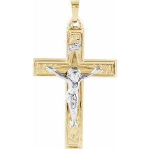 32x22 mm Hollow Crucifix Pendant