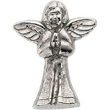 Load image into Gallery viewer, 12x10 mm Praying Angel Lapel Pin
