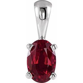 Mozambique Garnet Pendant