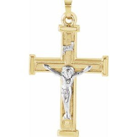 32x23 mm Hollow Crucifix Pendant