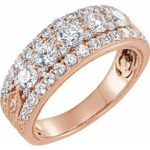 Load image into Gallery viewer, 1 1/2 CTW Diamond Anniversary Band
