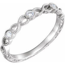 Load image into Gallery viewer, 1/10 CTW Diamond Anniversary Band
