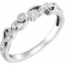 Load image into Gallery viewer, .06 CTW Diamond Anniversary Band
