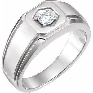 1/4 CTW Men's Diamond Ring
