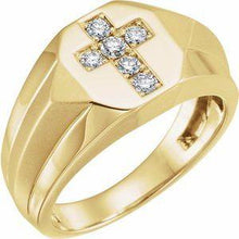 Load image into Gallery viewer, 1/3 CTW Diamond Men&#39;s Ring

