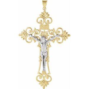 42.5x28 mm Crucifix Pendant