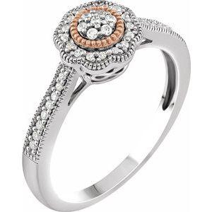 1/6 CTW Diamond Promise Ring