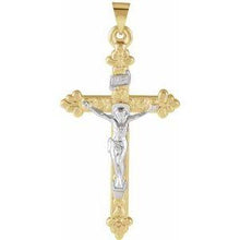 Load image into Gallery viewer, 25.5x13.5 mm Hollow Crucifix Pendant
