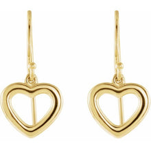 Load image into Gallery viewer, Petite Heart Earrings
