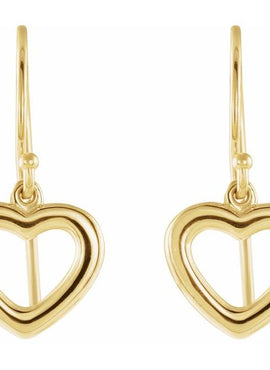 Petite Heart Earrings