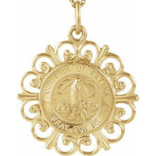 Load image into Gallery viewer, 18 mm Our Lady of Fatima Medal
