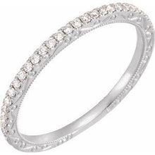 Load image into Gallery viewer, 1/6 CTW Diamond Anniversary Band
