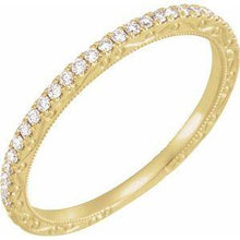 Load image into Gallery viewer, 1/6 CTW Diamond Anniversary Band
