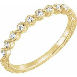 1/8 CTW Diamond Anniversary Band