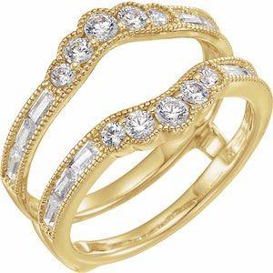 1 CTW Diamond Ring Guard