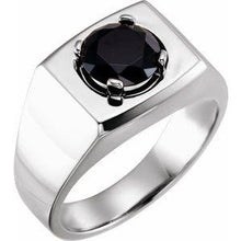 Load image into Gallery viewer, Onyx Solitaire Ring
