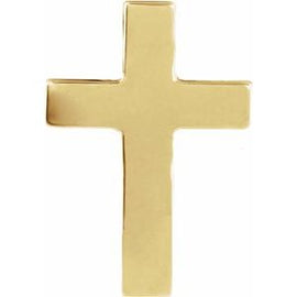 11x8 mm Cross Lapel Pin