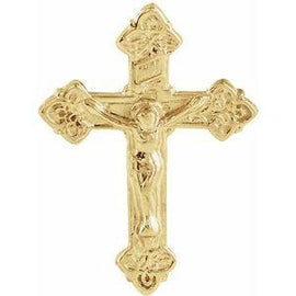 17.5x13 mm Crucifix Lapel Pin