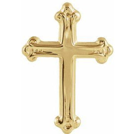 15x10.5 mm Cross Lapel Pin